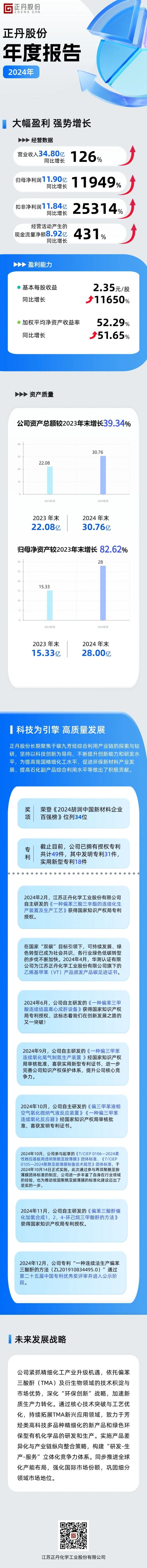 联华配资 一图读懂正丹股份2024年年报
